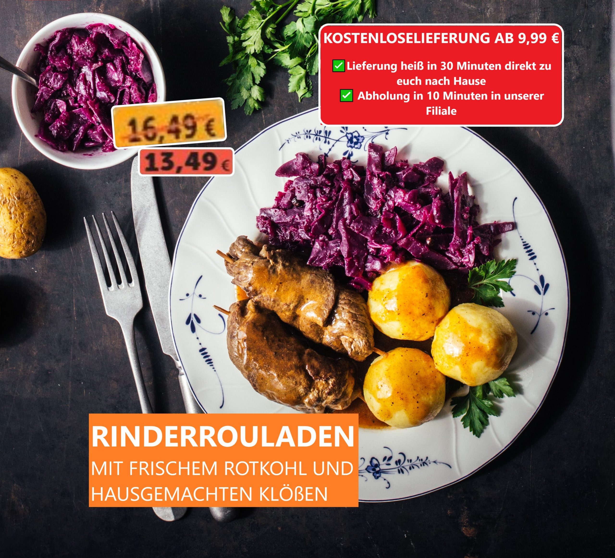 Roulade Facebook Angebot